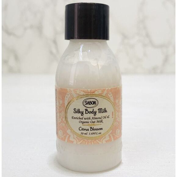NEW SABON Silky Body Milk Citrus Blossom 50ml 1.69 fl oz Travel mini size - Picture 1 of 3